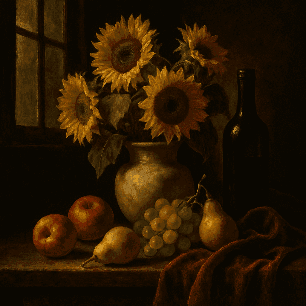 Estilo Caravaggio artwork example