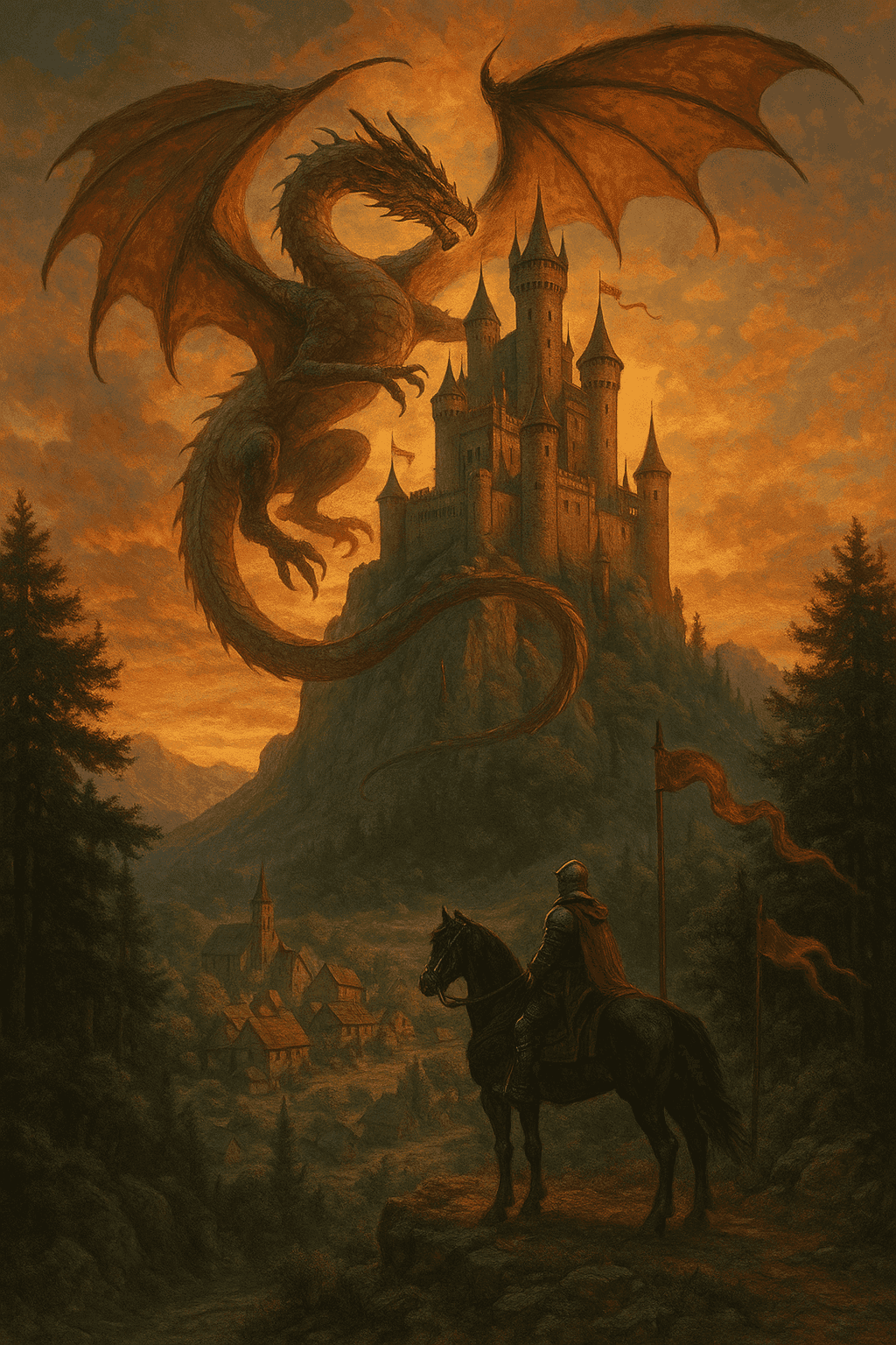 Estilo de Fantasía Medieval artwork example