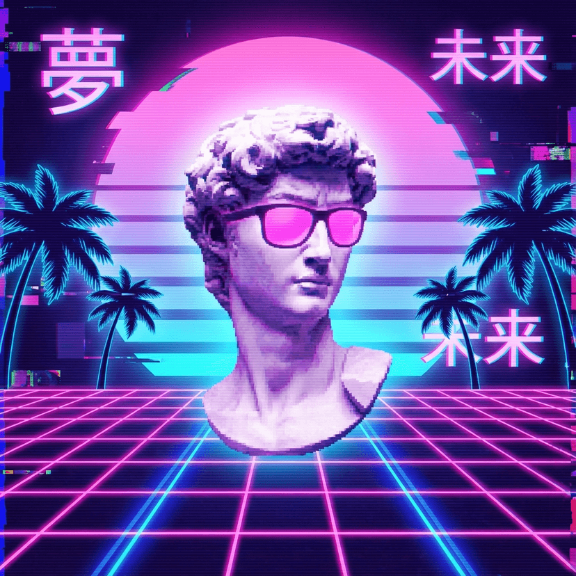 Vaporwave-Stil