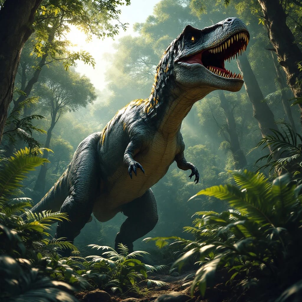 The Mighty Tyrannosaurus Rex: King of the Prehistoric Jungle