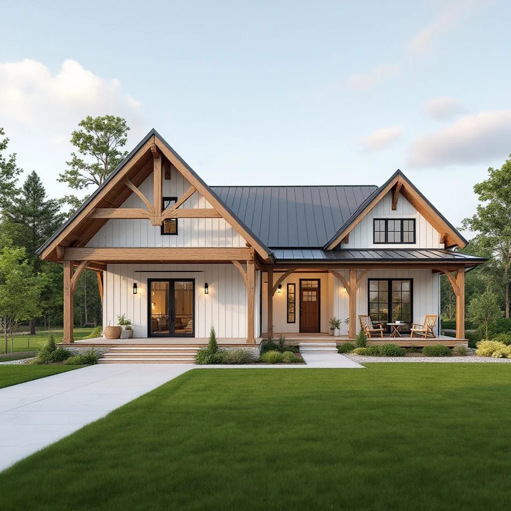Modern Farmhouse Design: A Perfect Blend of Rustic Charm and Contemporary Comfort