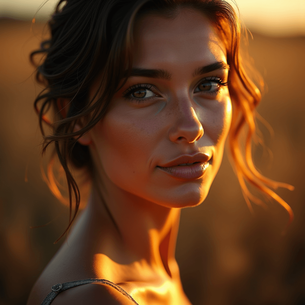hyper realistic ai portrait of woman 4