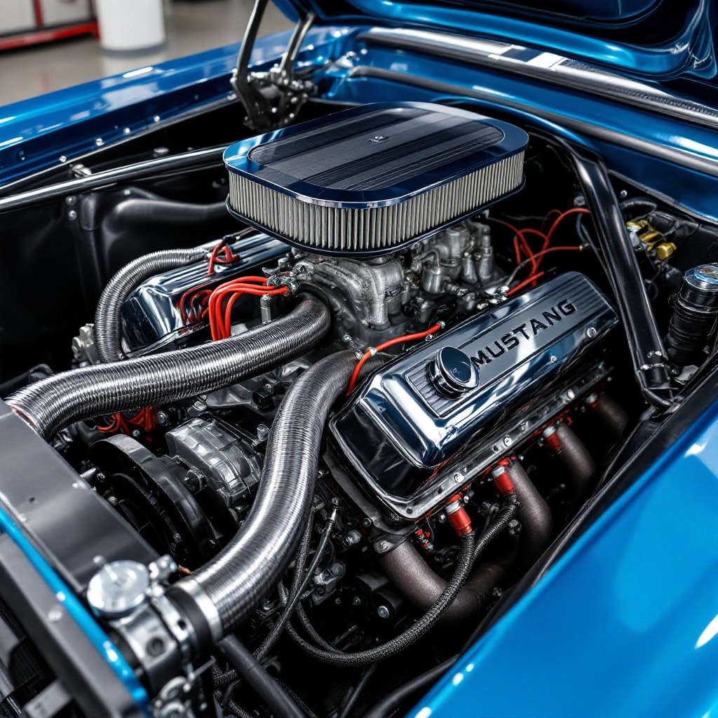 Ford Mustang V8 Engine – High-Performance Muscle Car Powerhouse