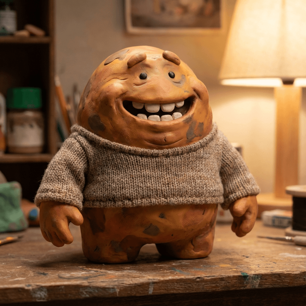 Styl Animacji Poklatkowej z Gliny artwork example