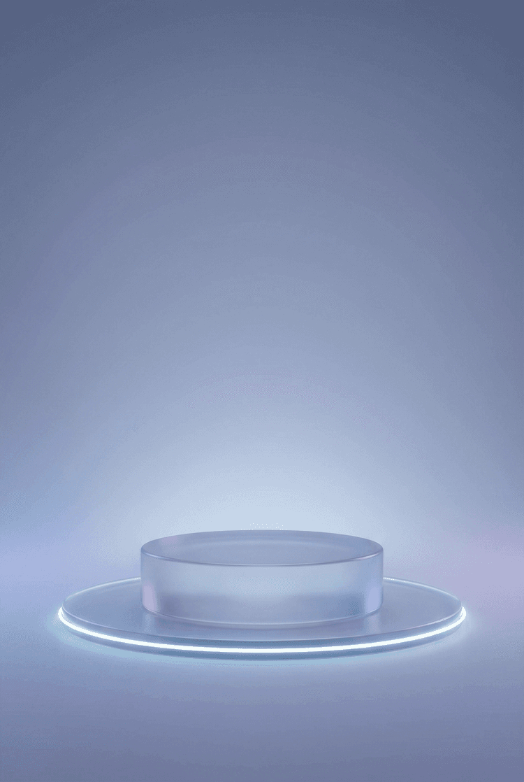 High-end ecommerce ad background, clean studio lighting, subtle gradient glow, premium product pedestal, cinematic neon