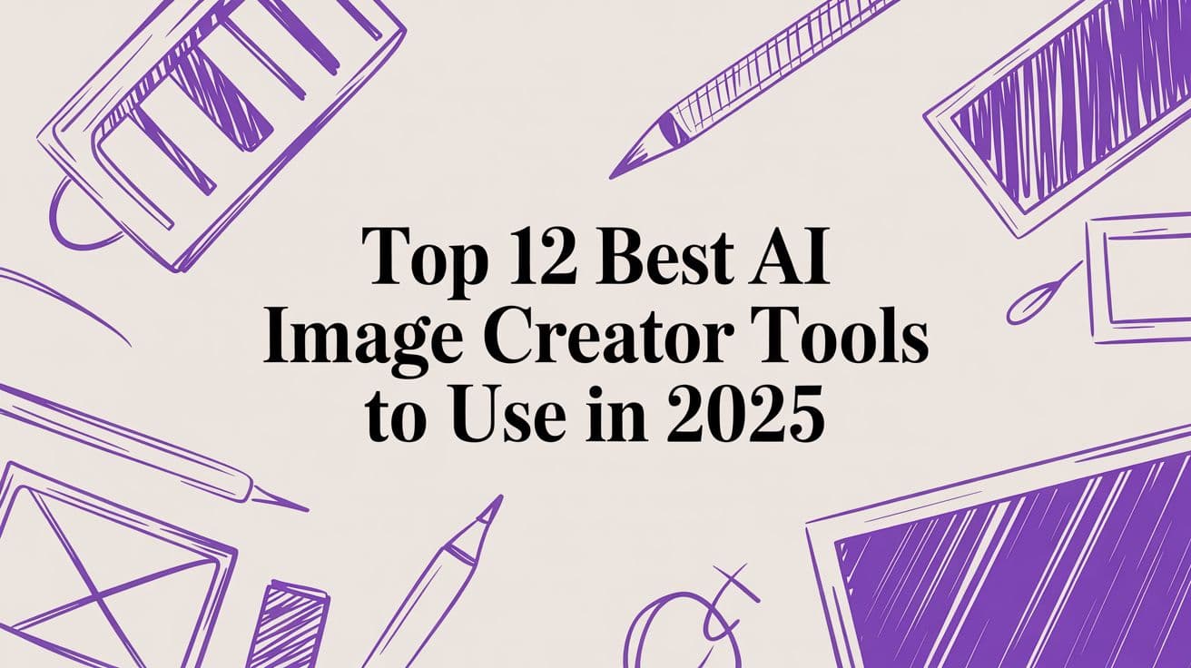 Top 12 Best AI Image Creator Tools to Use in 2025