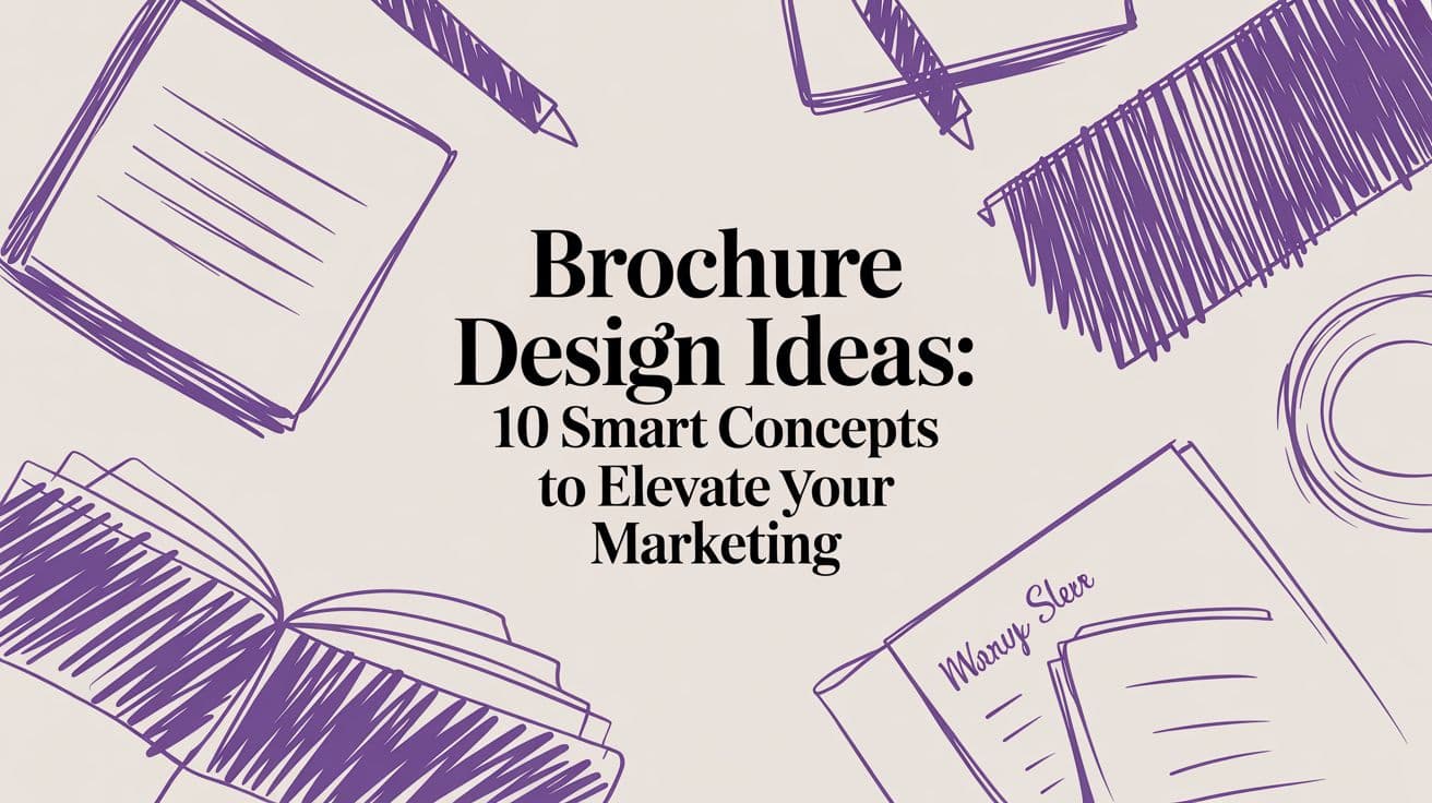 Brochure Design Ideas: 10 Smart Concepts to Elevate Your Marketing