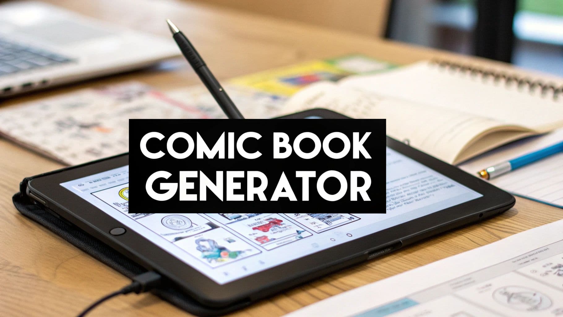 Your Guide to Using a Comic Book Generator