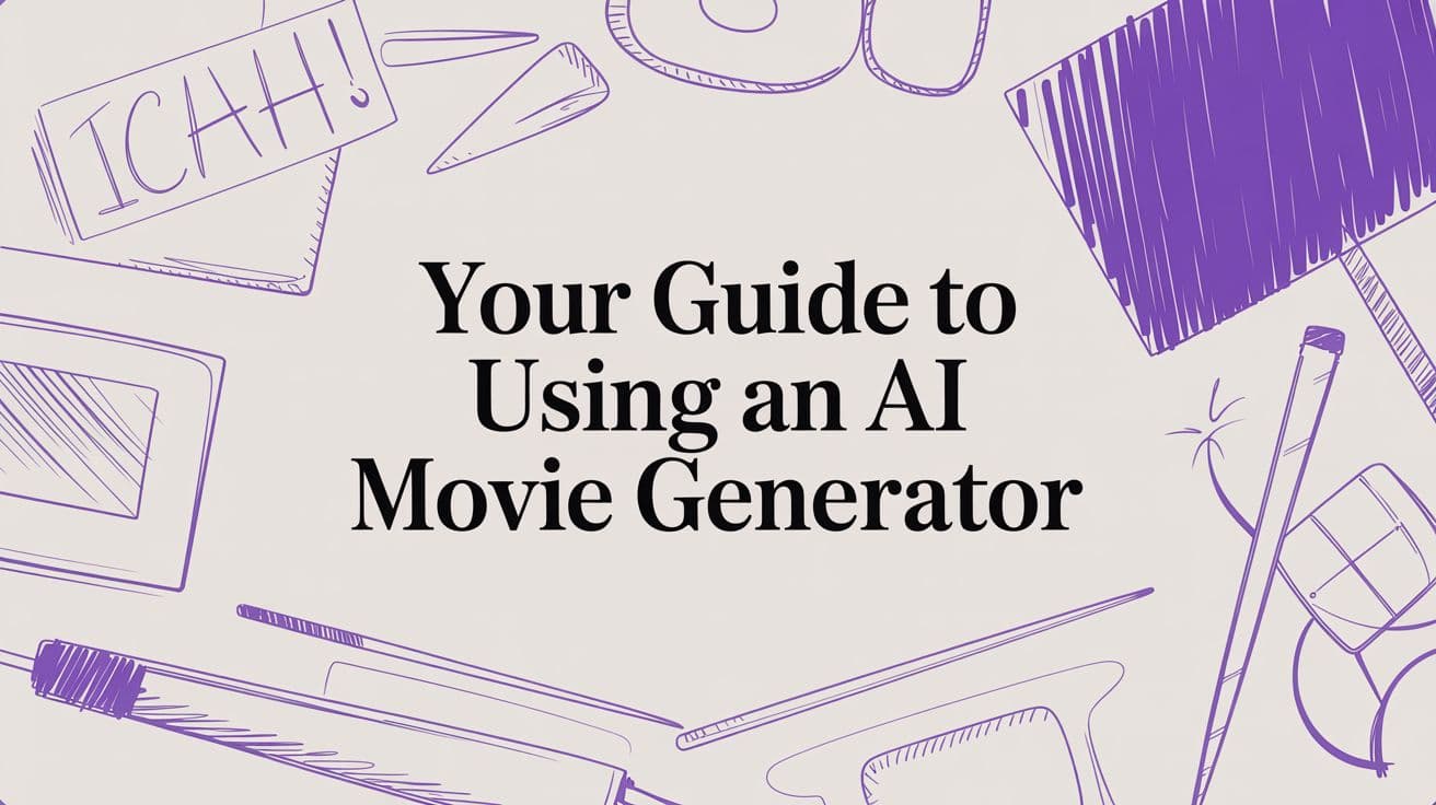 Tu guía para usar un generador de películas con IA